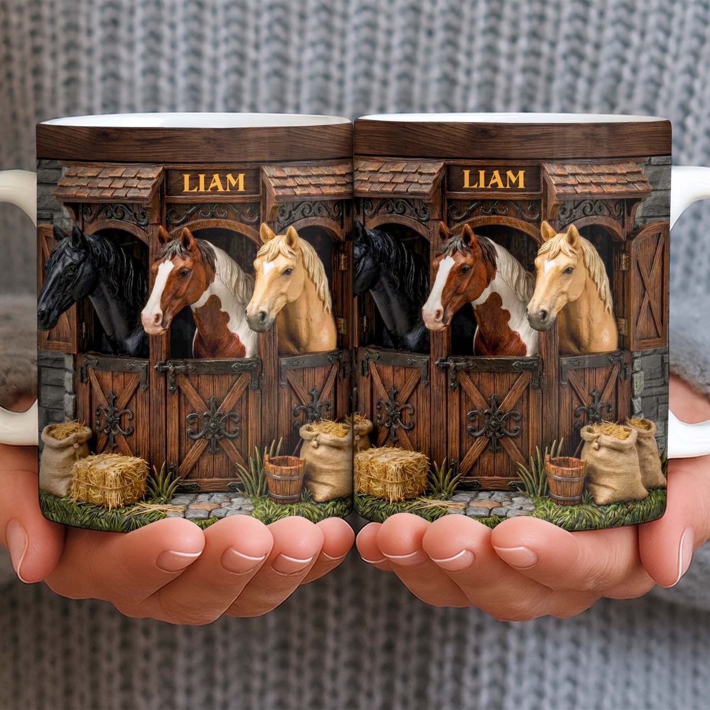 Capturing The Serenity Of Horses At The Barn