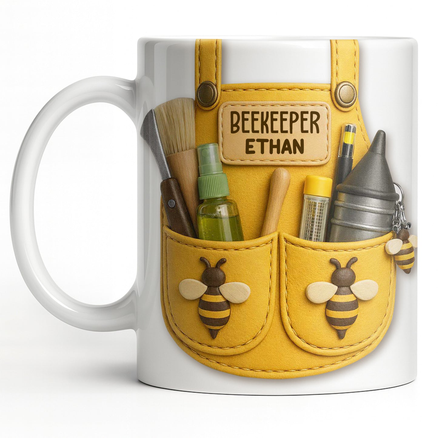 Beekeeper Customizable Bee And Nature Lovers Mug