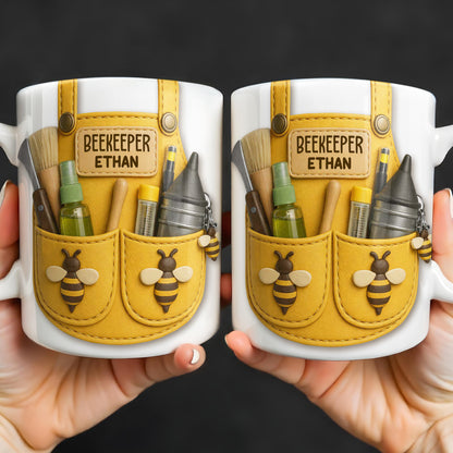 Beekeeper Customizable Bee And Nature Lovers Mug