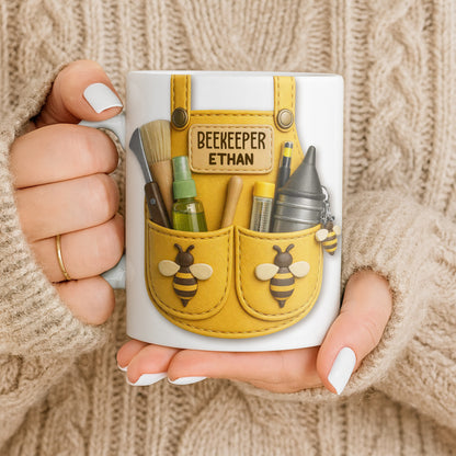 Beekeeper Customizable Bee And Nature Lovers Mug