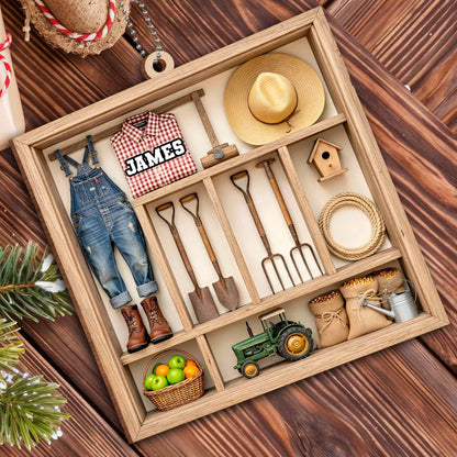 Celebrate Farm Life With Tractor And Gardening Tools