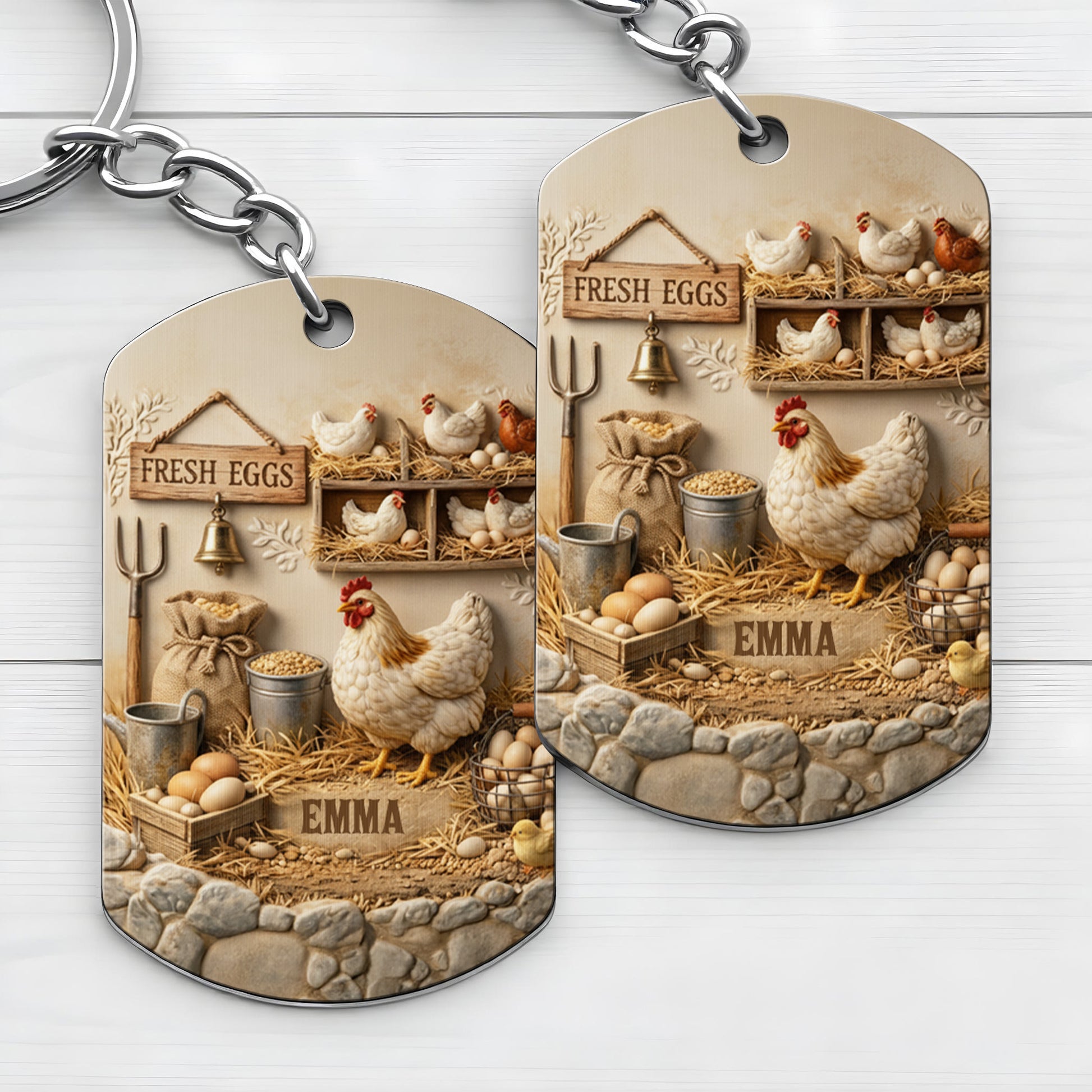 Fresh Eggs Farm Hen And Chicken Coop Design