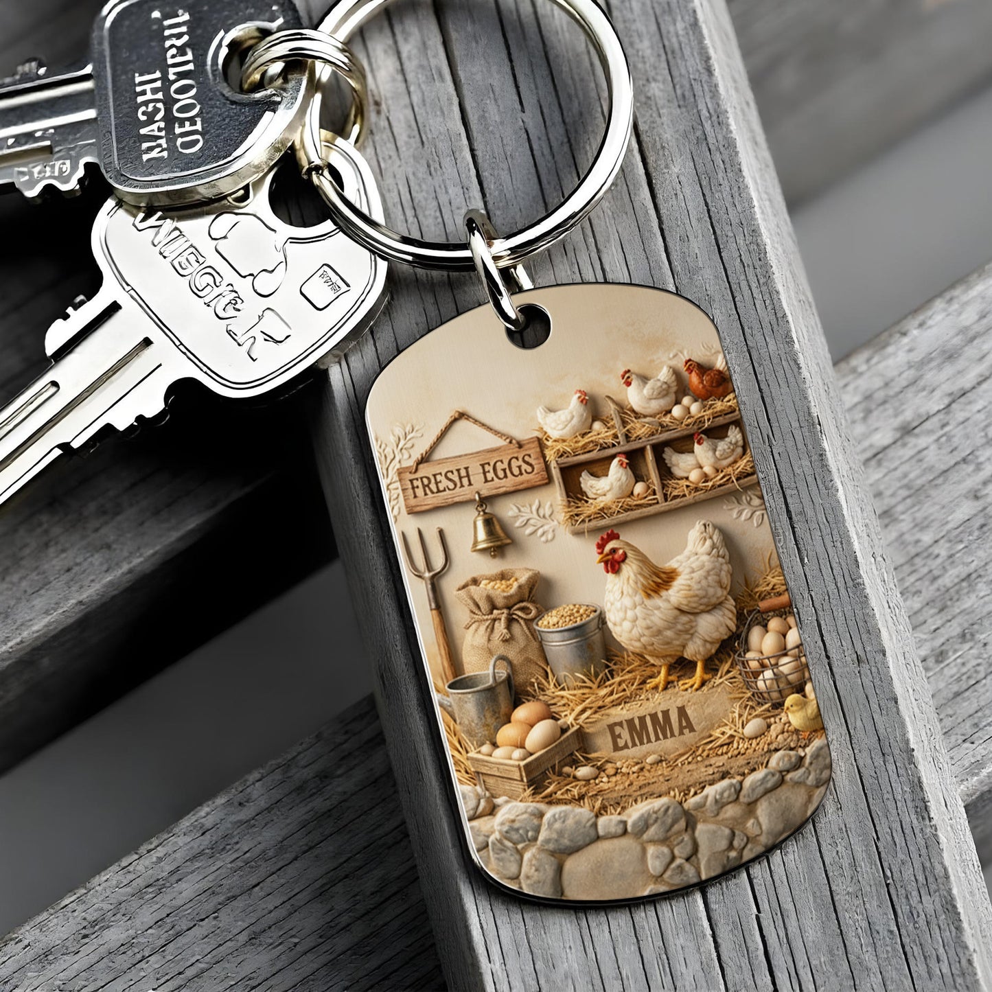 Fresh Eggs Farm Hen And Chicken Coop Design