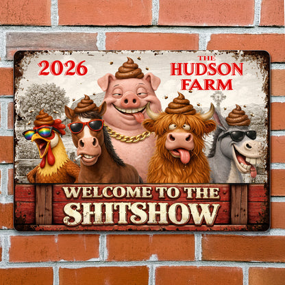 Welcome To The Show Featuring Farm Animals