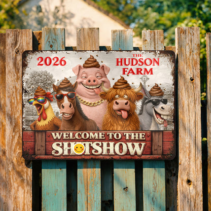 Welcome To The Show Featuring Farm Animals