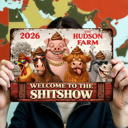 Welcome To The Show Featuring Farm Animals
