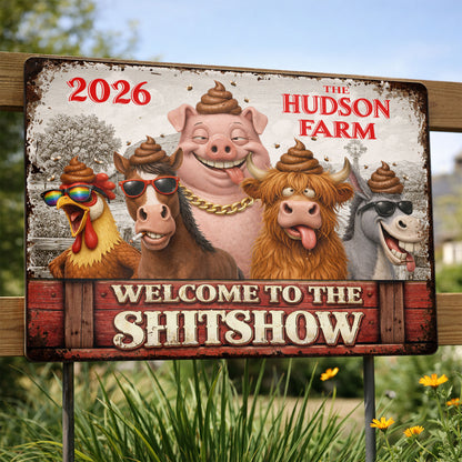 Welcome To The Show Featuring Farm Animals