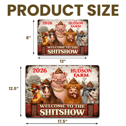 Welcome To The Show Featuring Farm Animals