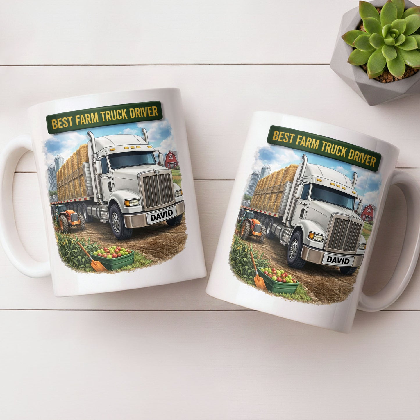 Best Farm Truck Driver With Classic Truck Design