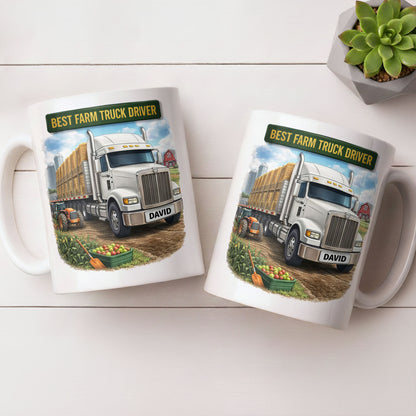 Best Farm Truck Driver With Classic Truck Design