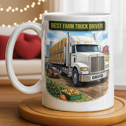 Best Farm Truck Driver With Classic Truck Design