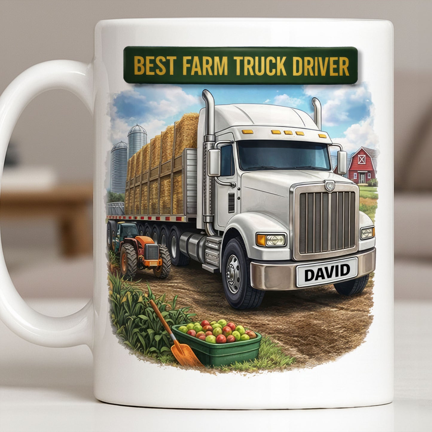 Best Farm Truck Driver With Classic Truck Design