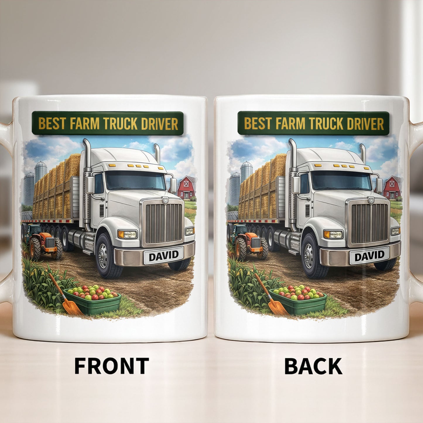 Best Farm Truck Driver With Classic Truck Design