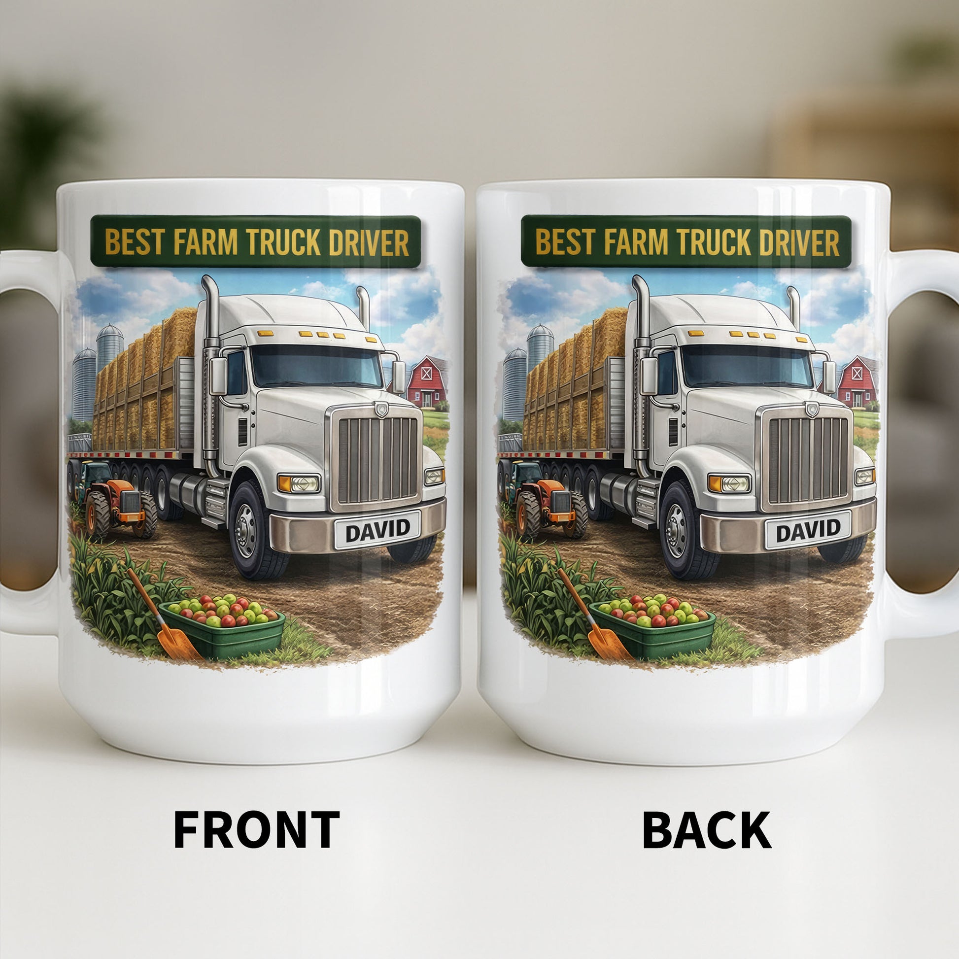 Best Farm Truck Driver With Classic Truck Design