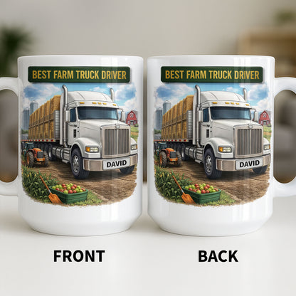 Best Farm Truck Driver With Classic Truck Design