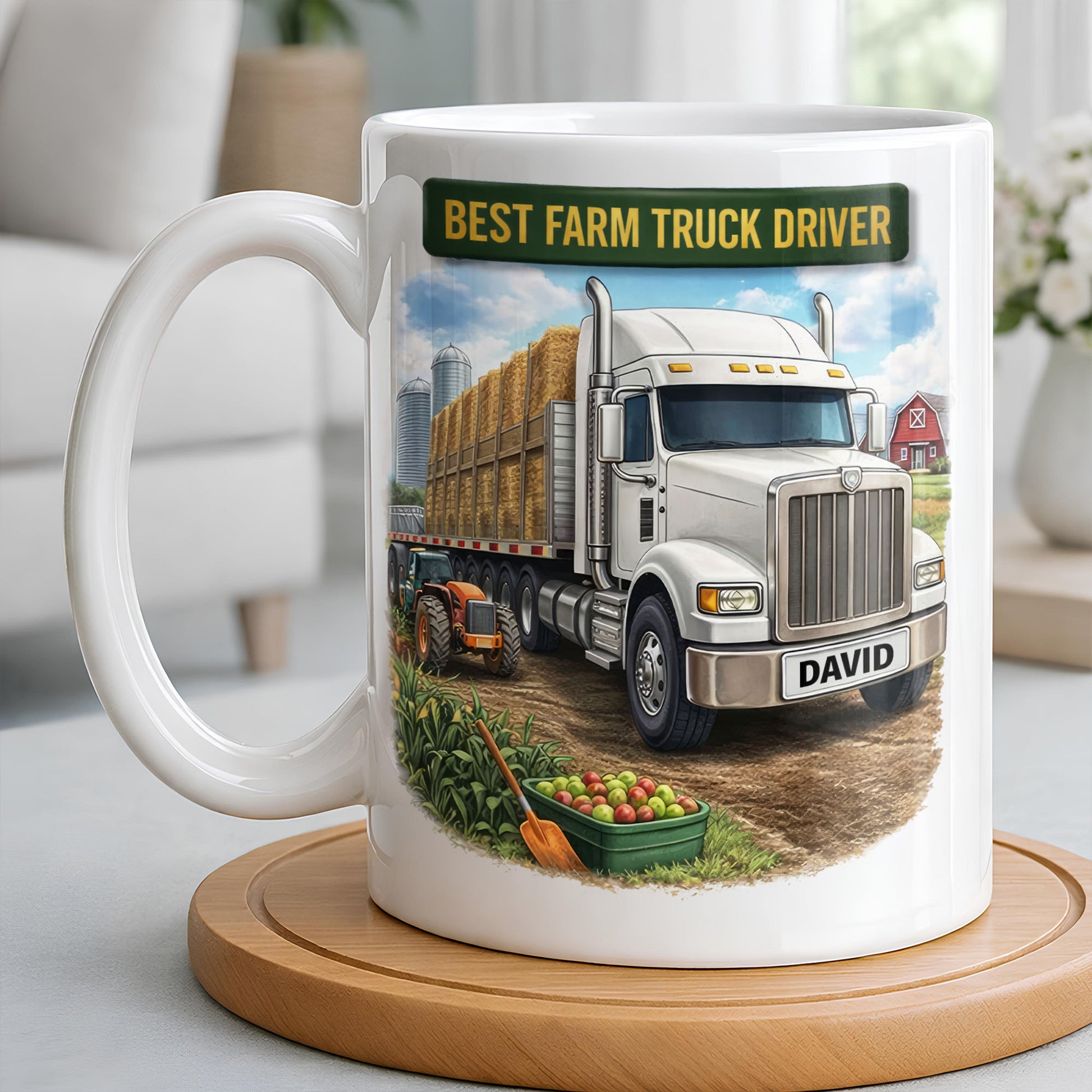 Best Farm Truck Driver With Classic Truck Design