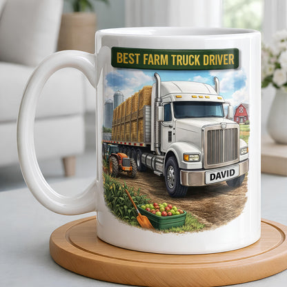 Best Farm Truck Driver With Classic Truck Design