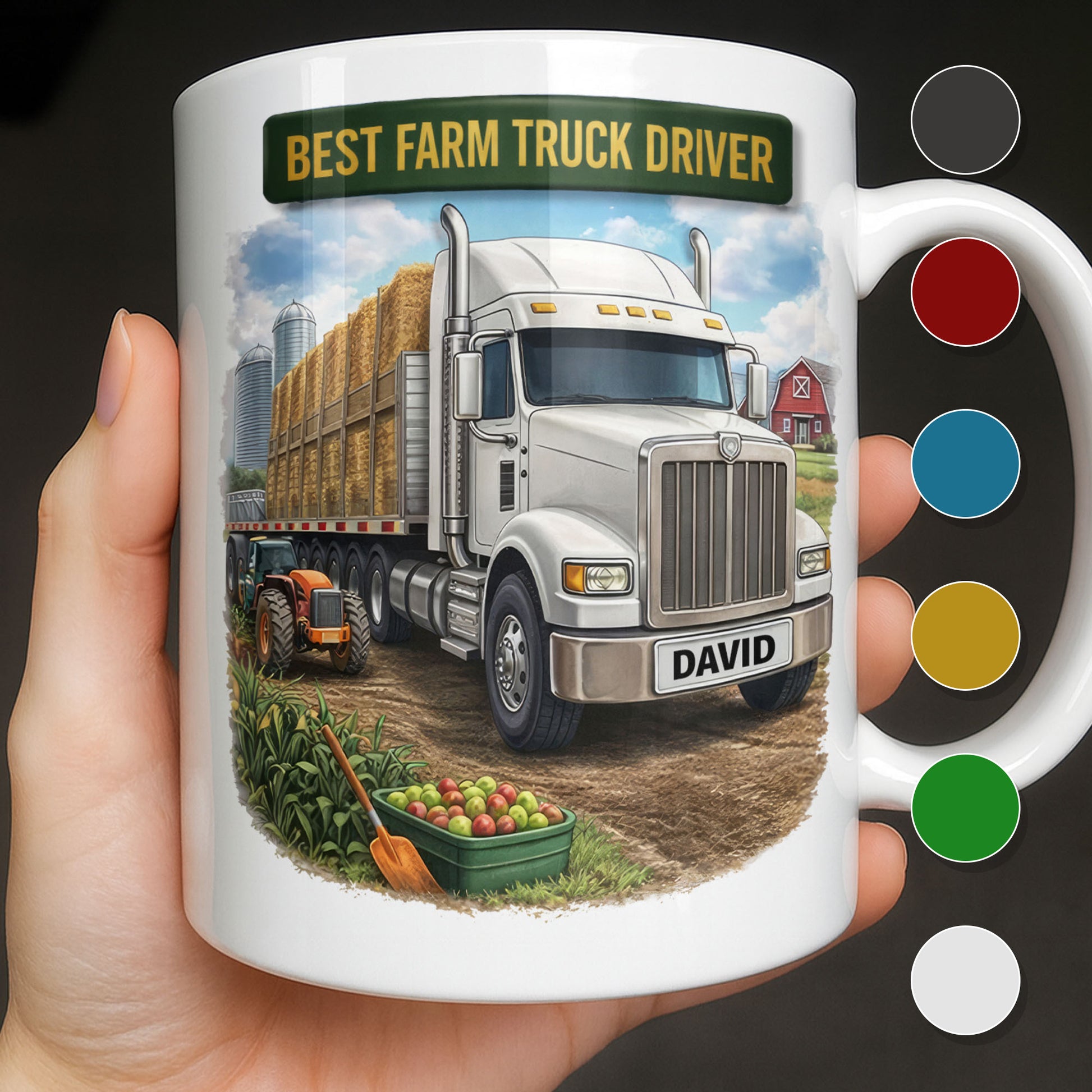 Best Farm Truck Driver With Classic Truck Design