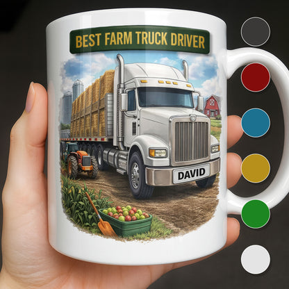 Best Farm Truck Driver With Classic Truck Design