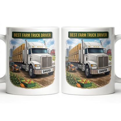 Best Farm Truck Driver With Classic Truck Design