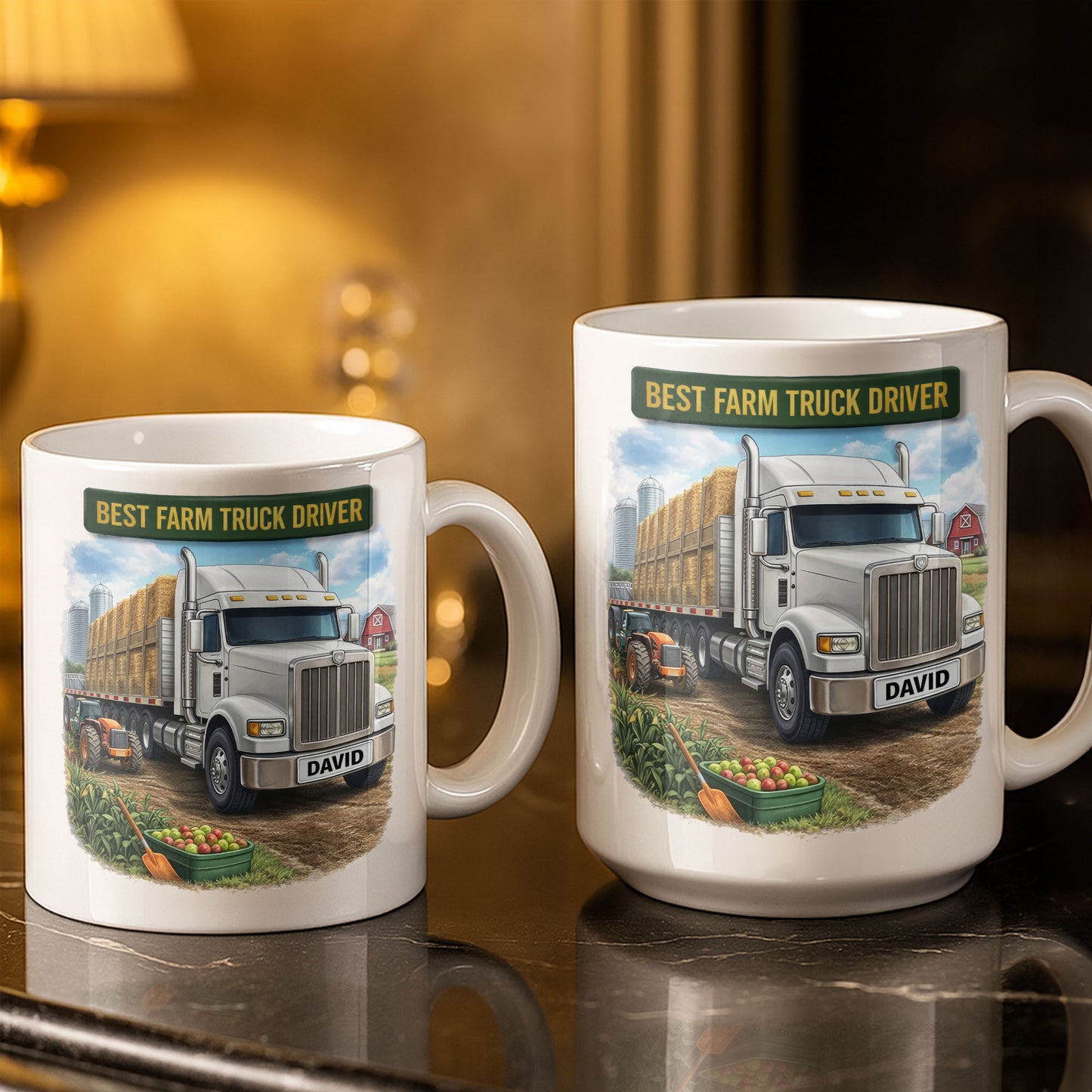 Best Farm Truck Driver With Classic Truck Design