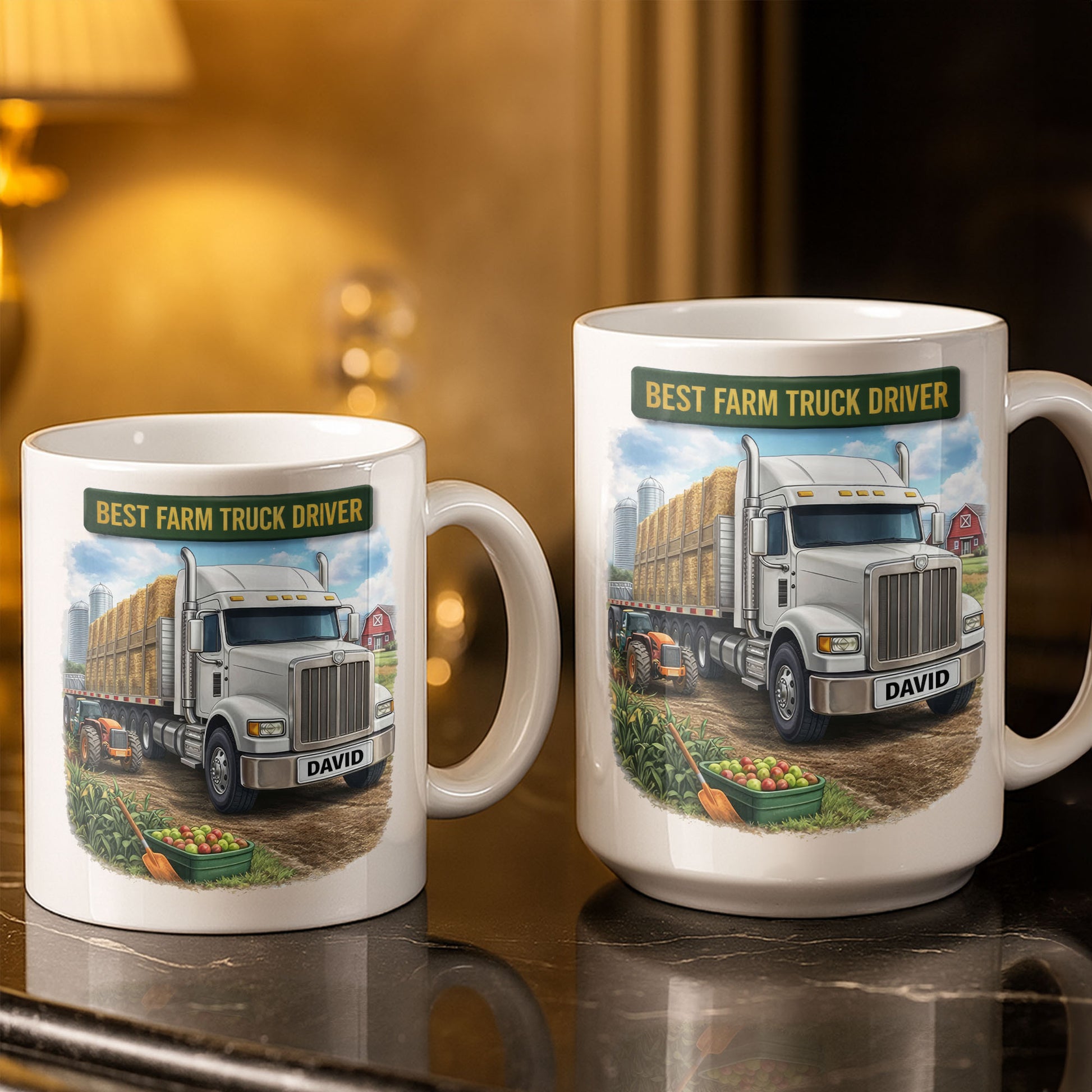 Best Farm Truck Driver With Classic Truck Design