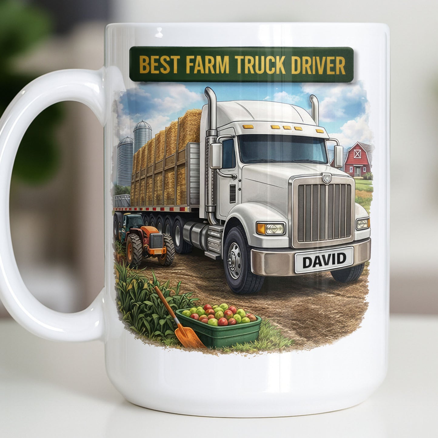 Best Farm Truck Driver With Classic Truck Design
