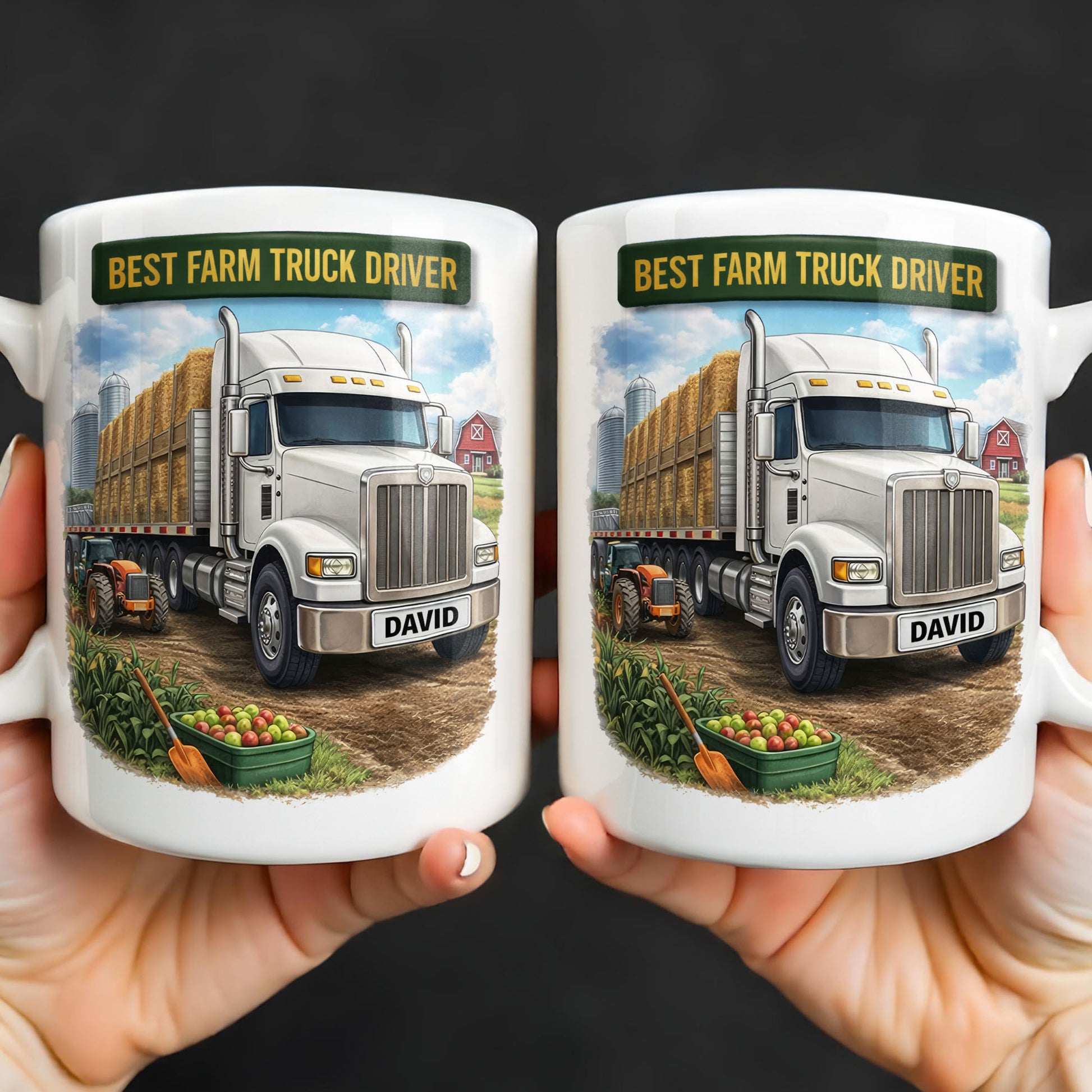 Best Farm Truck Driver With Classic Truck Design