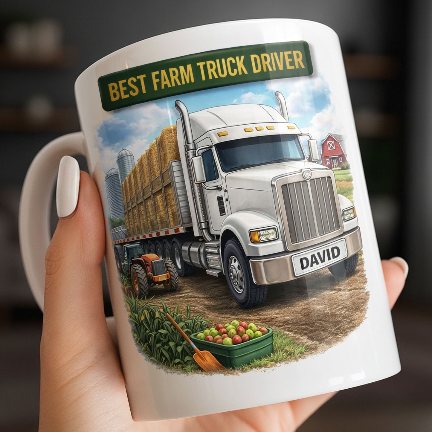 Best Farm Truck Driver With Classic Truck Design