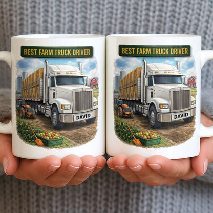 Best Farm Truck Driver With Classic Truck Design