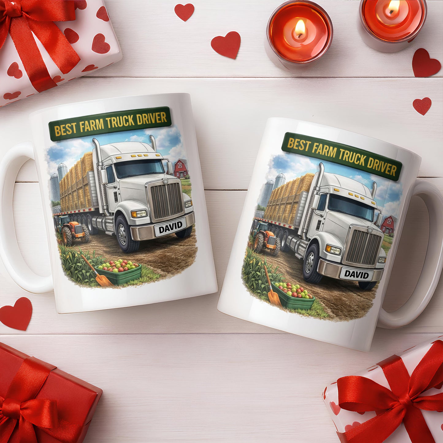 Best Farm Truck Driver With Classic Truck Design