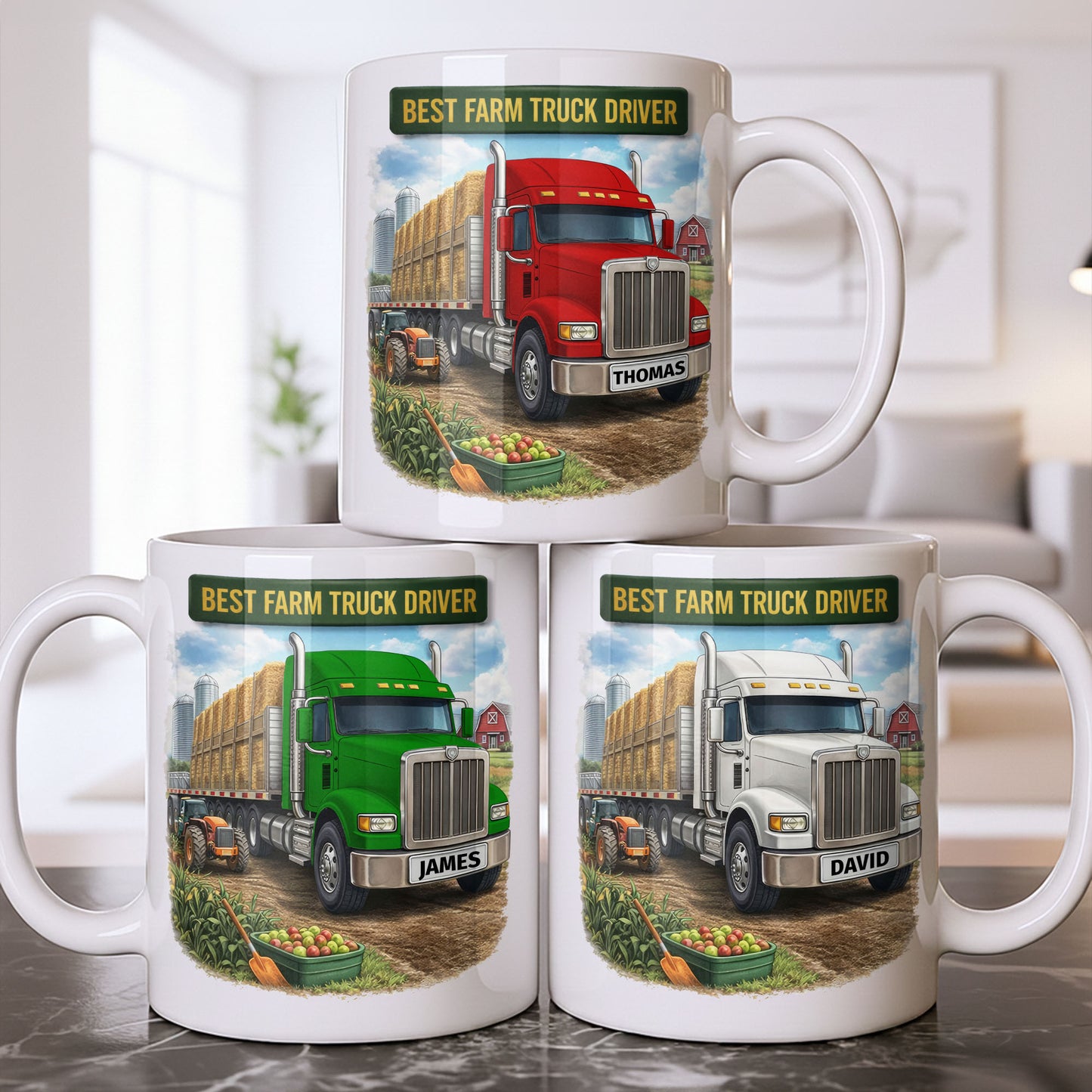 Best Farm Truck Driver With Classic Truck Design