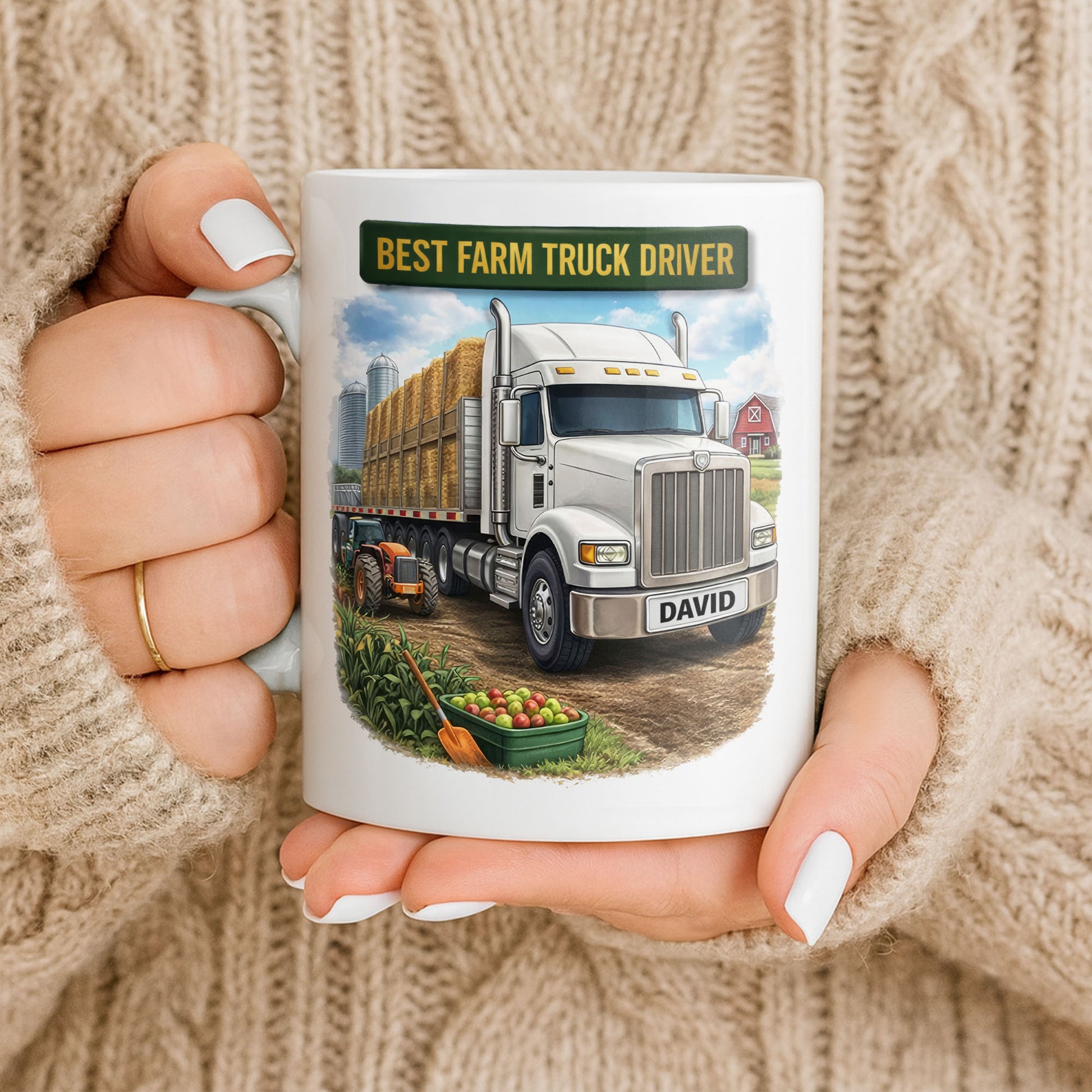 Best Farm Truck Driver With Classic Truck Design