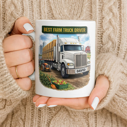 Best Farm Truck Driver With Classic Truck Design
