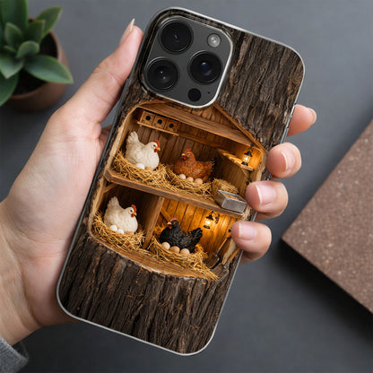 Cozy Hen House Design With Chickens And Eggs