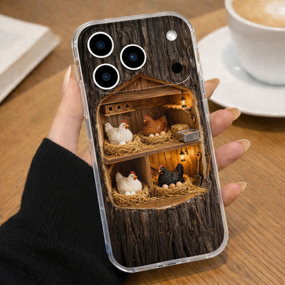 Cozy Hen House Design With Chickens And Eggs