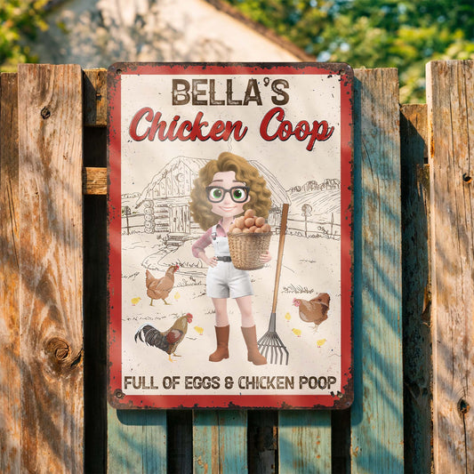 Chicken Coop Full Of Eggs And Chicken Poop Farm Girl