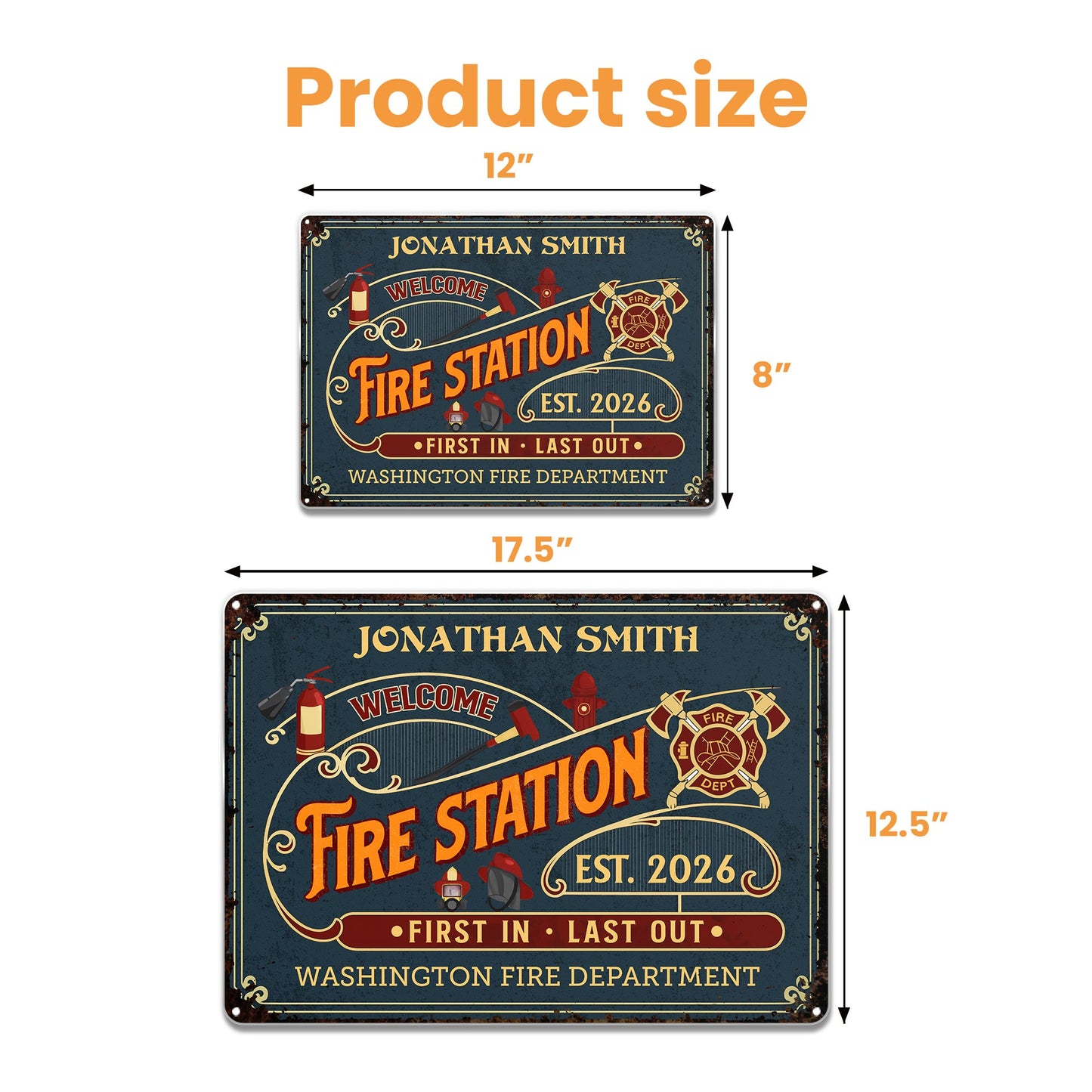 Welcome To Fire Station First In Last Out