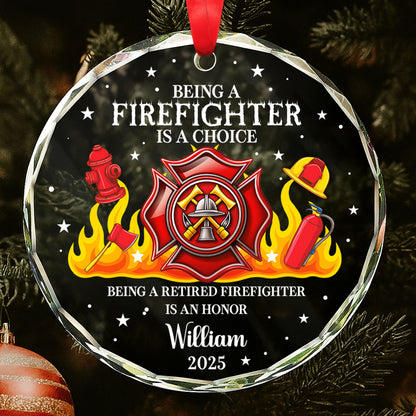 Being A Firefighter Is A Choice, Honoring Retired Firefighters