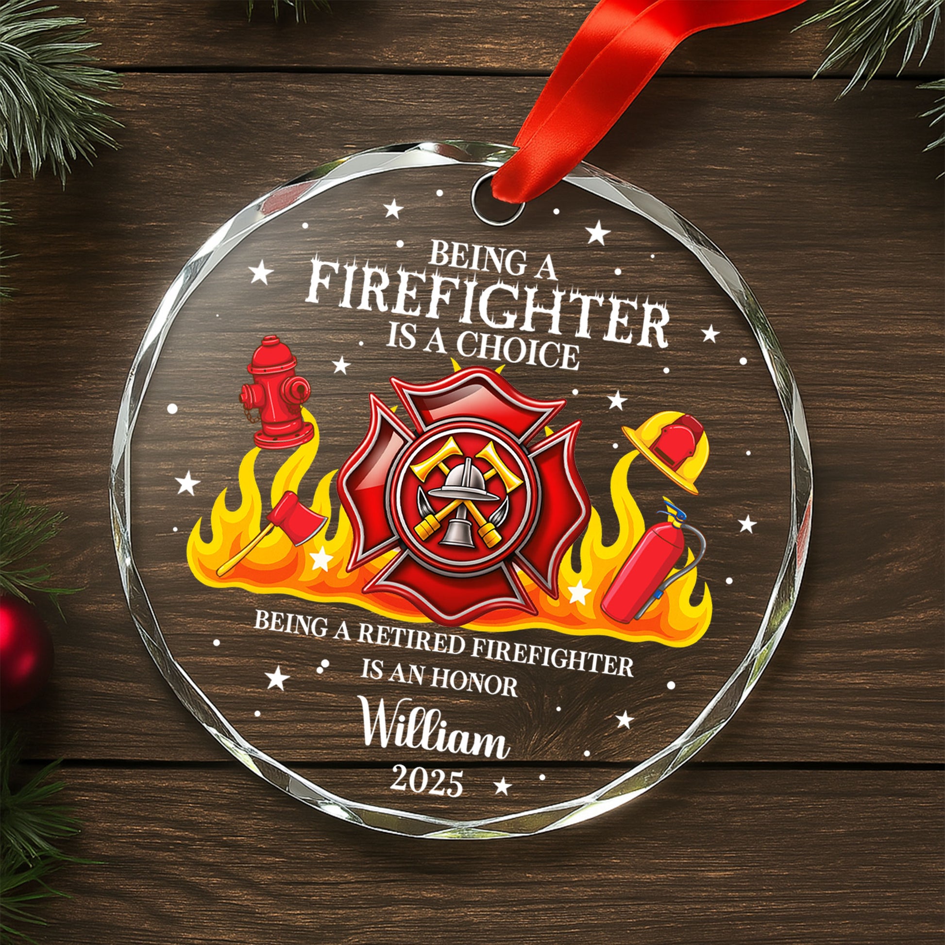 Being A Firefighter Is A Choice, Honoring Retired Firefighters