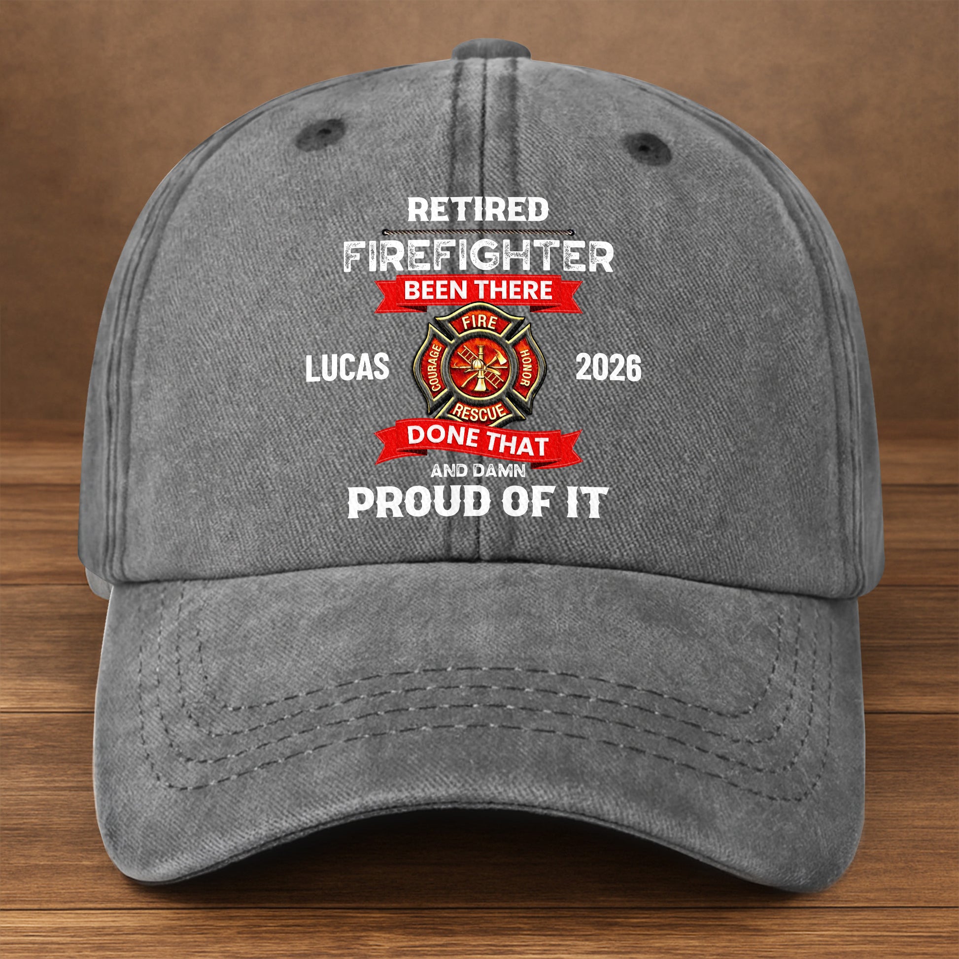 Retired Firefighter Been There Done That Proud Of It