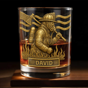 To My Courageous Hero Firefighter