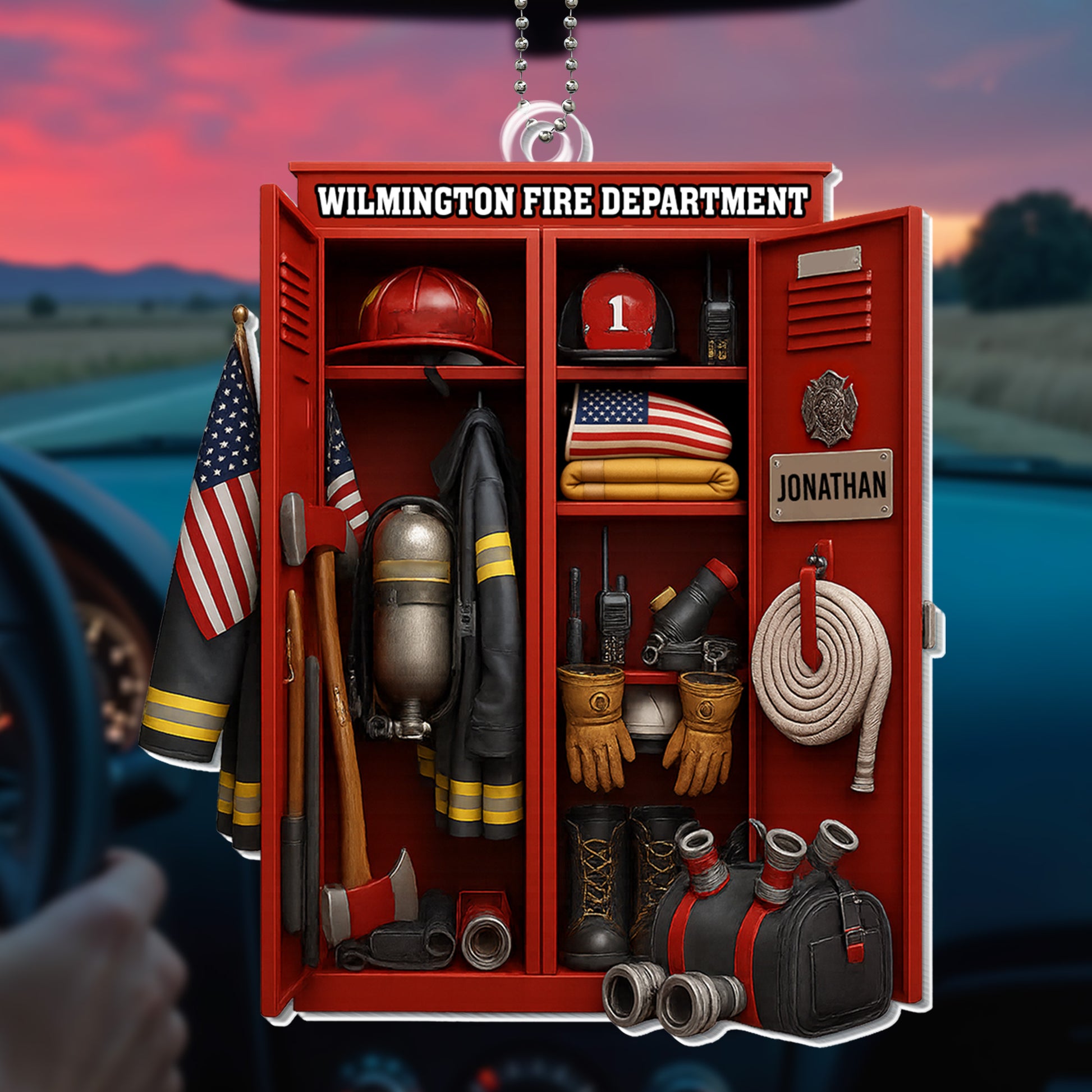 Customize With Your Fire Department Name And Tools