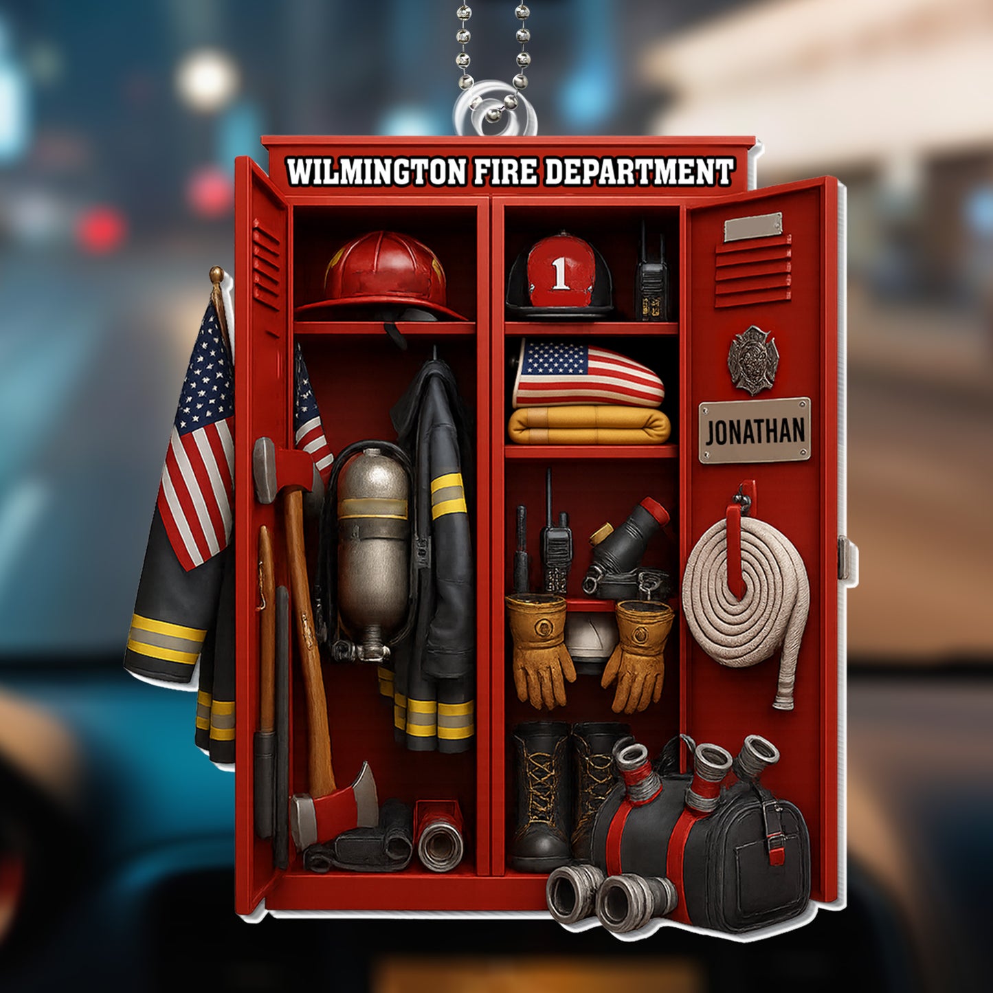 Customize With Your Fire Department Name And Tools