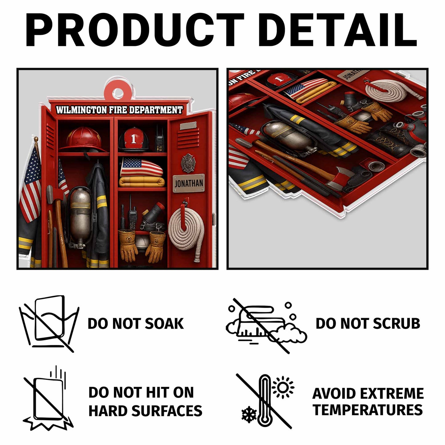 To My Hero Who Keeps Me Safe, Firefighter Essentials