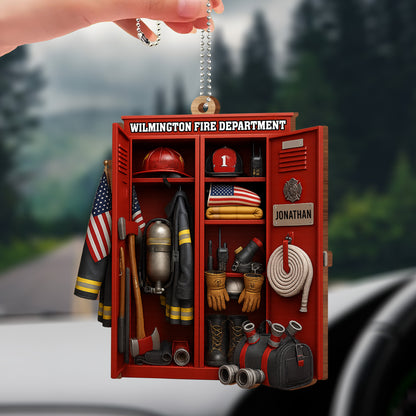 Tribute to Our Brave Firefighters, Personalize With Department Name