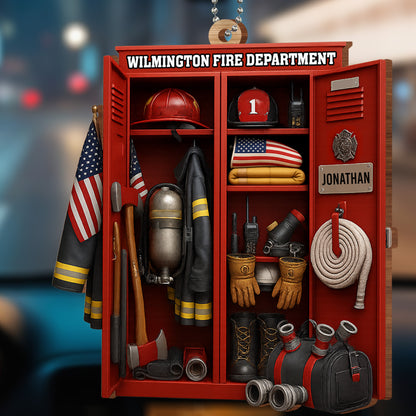 Tribute to Our Brave Firefighters, Personalize With Department Name