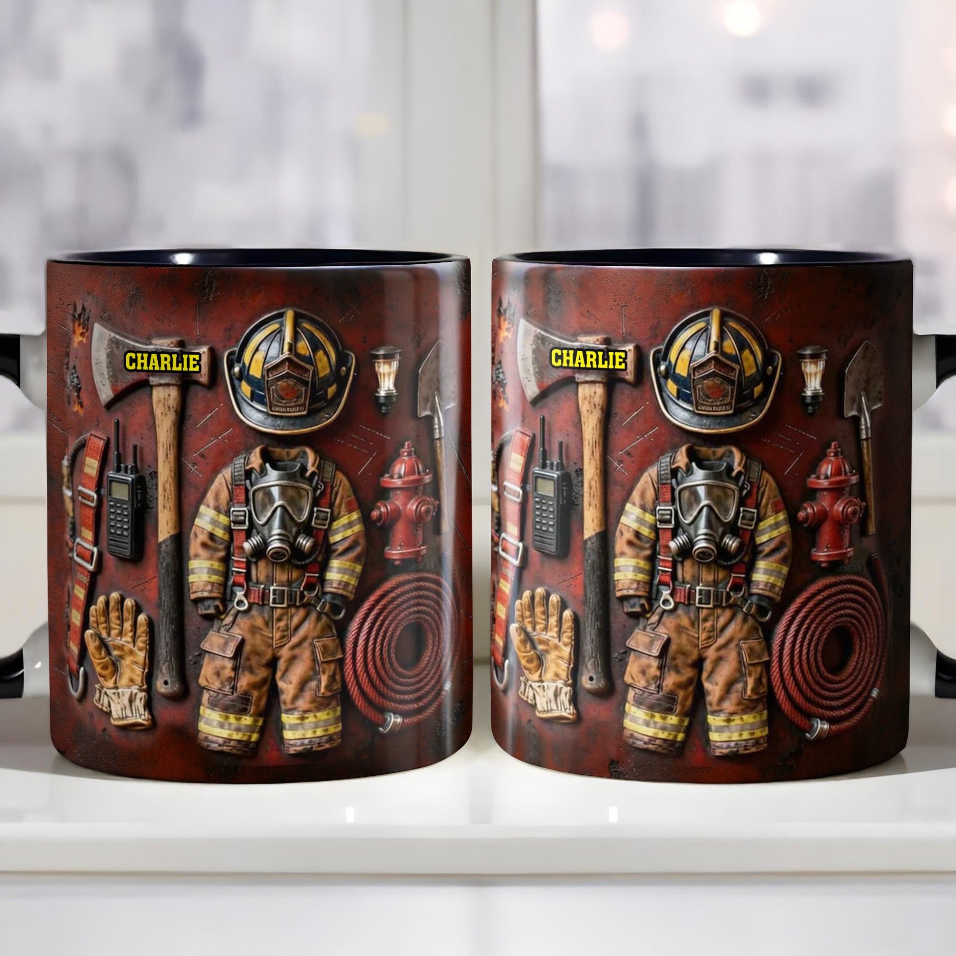 Celebrate Your Heroic Spirit Firefighter Gear and Helmet