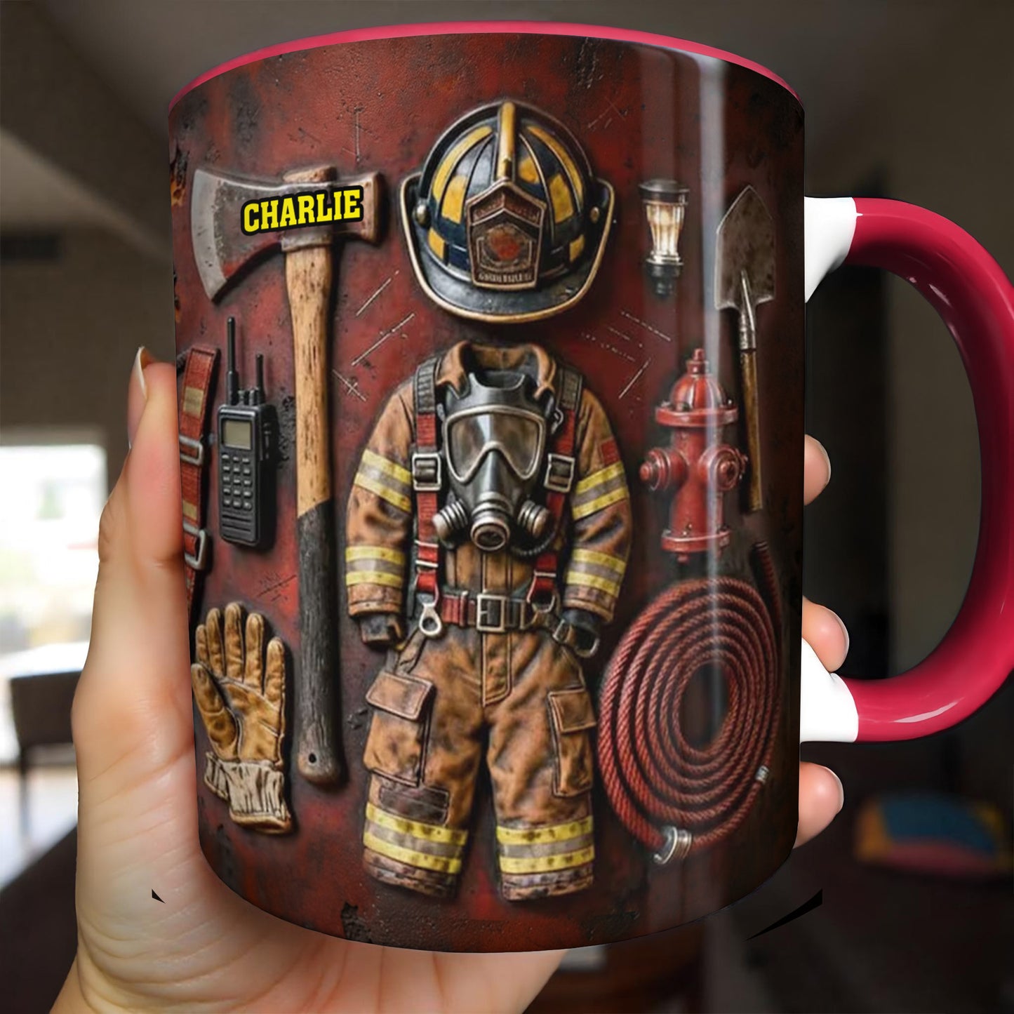 Celebrate Your Heroic Spirit Firefighter Gear and Helmet