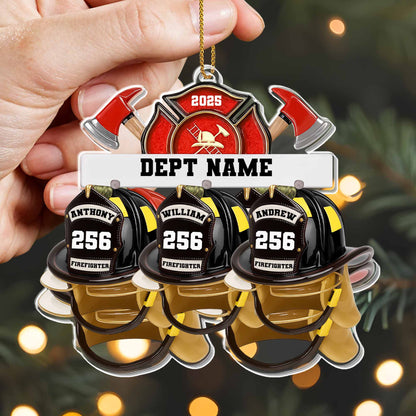 Celebrate Courage Commitment Custom Firefighter Helmet